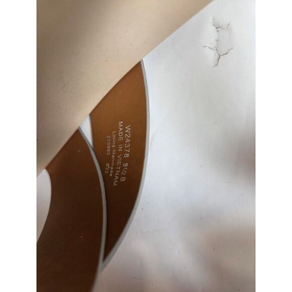 Cole Haan Zerogrand Platform Sandals Womens 9.5 Leather Soho Snake Crisscross - Picture 6 of 7